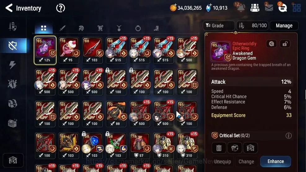 Epic Seven Accounts GLOBAL Unverif|7 ML(MonarchS Iseria,BysHwayoung,St image 15