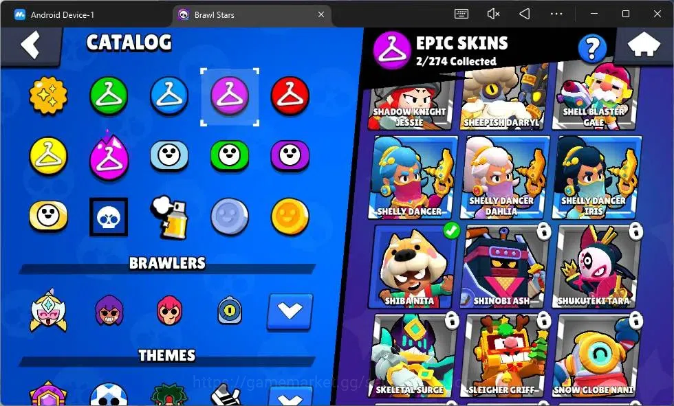 Brawl Stars Accounts Global |517 Thropy| 12 Brawler| 2 Max Hypercharge( image 2