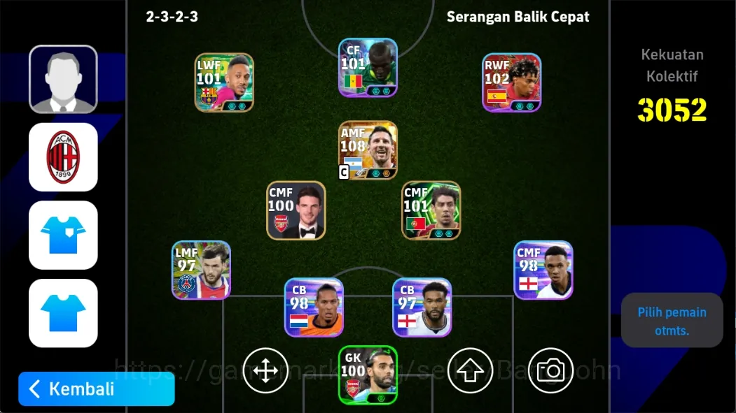eFootball Accounts Others Android|PW3052|BIGT LionelMessi,Epic RuiCosta Aubameyang,showtime Jackson LamineYamal.etc|CheckSS 1