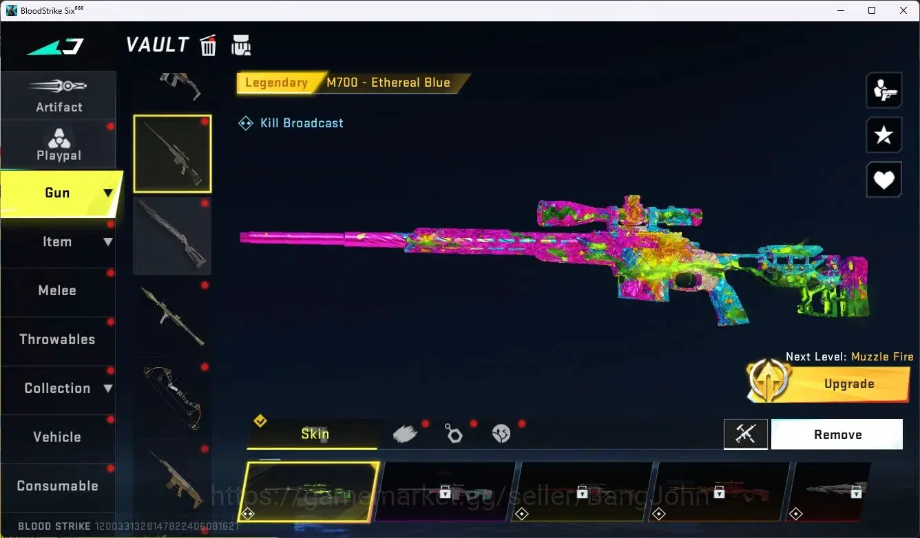 Blood Strike Accounts ASIA | ETERNAL: Desert Eagle-Scorpius |4 Collab Gu image 10