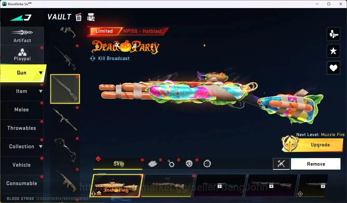 Blood Strike Accounts ASIA | ETERNAL: Desert Eagle-Scorpius |4 Collab Gu image 11