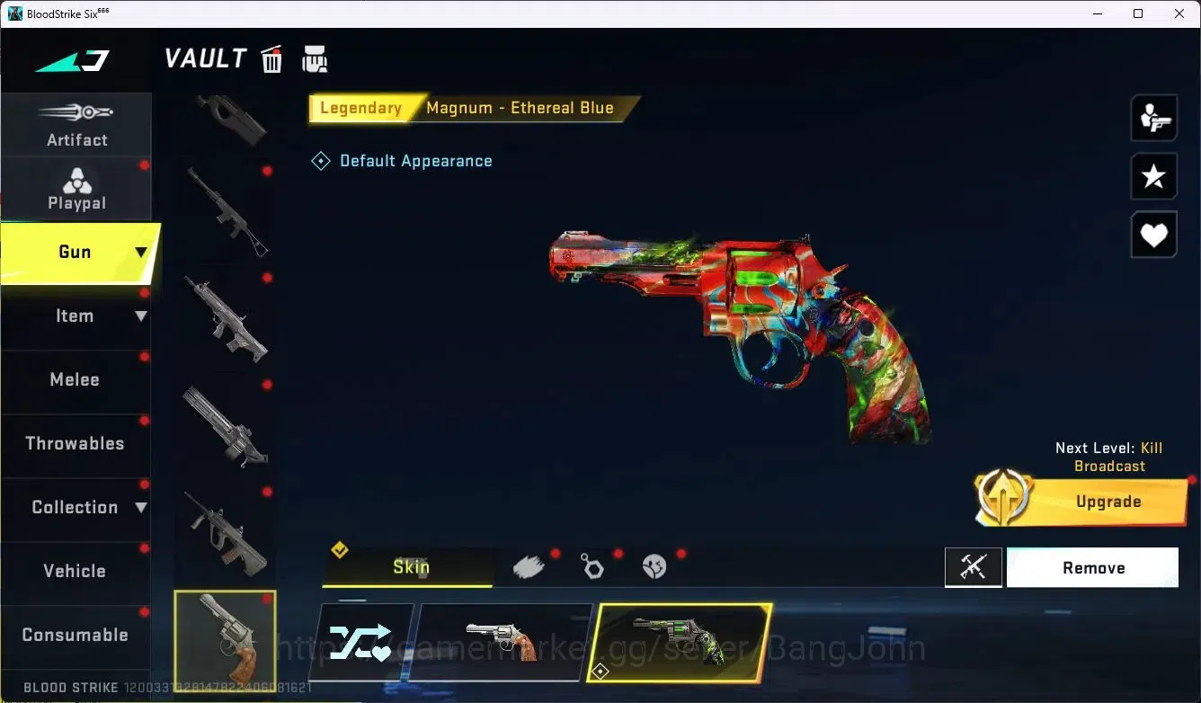 Blood Strike Accounts ASIA | ETERNAL: Desert Eagle-Scorpius |4 Collab Gu image 15