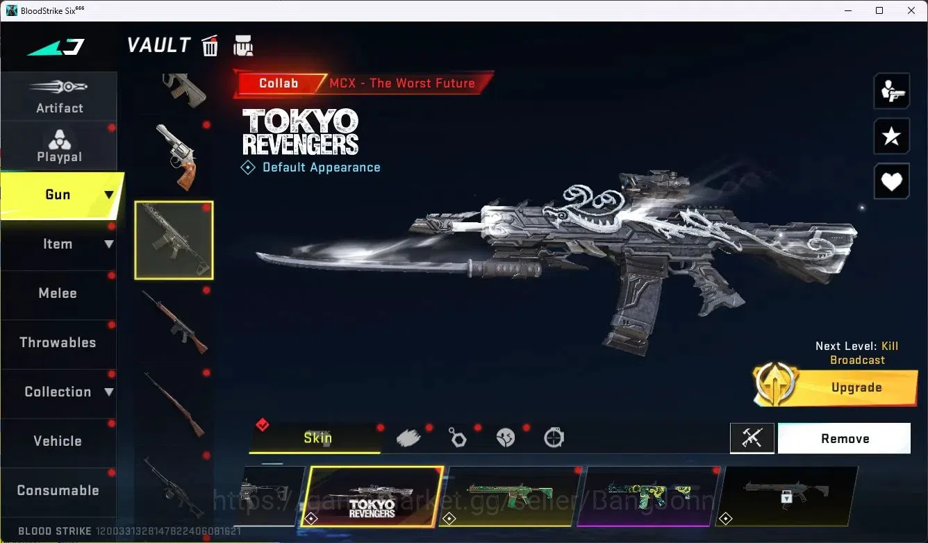 Blood Strike Accounts ASIA | ETERNAL: Desert Eagle-Scorpius |4 Collab Gu image 16