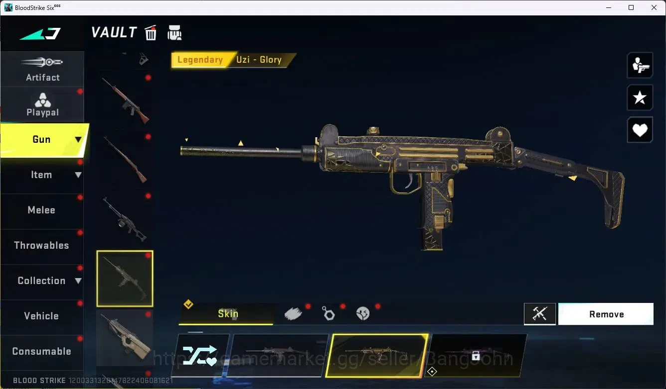 Blood Strike Accounts ASIA | ETERNAL: Desert Eagle-Scorpius |4 Collab Gu image 19