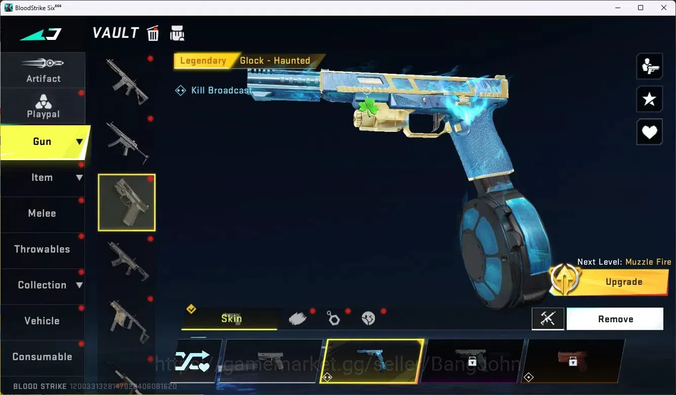 Blood Strike Accounts ASIA | ETERNAL: Desert Eagle-Scorpius |4 Collab Gu image 3
