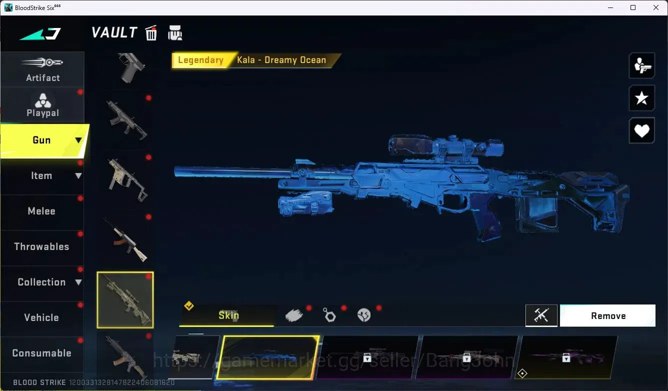 Blood Strike Accounts ASIA | ETERNAL: Desert Eagle-Scorpius |4 Collab Gu image 6