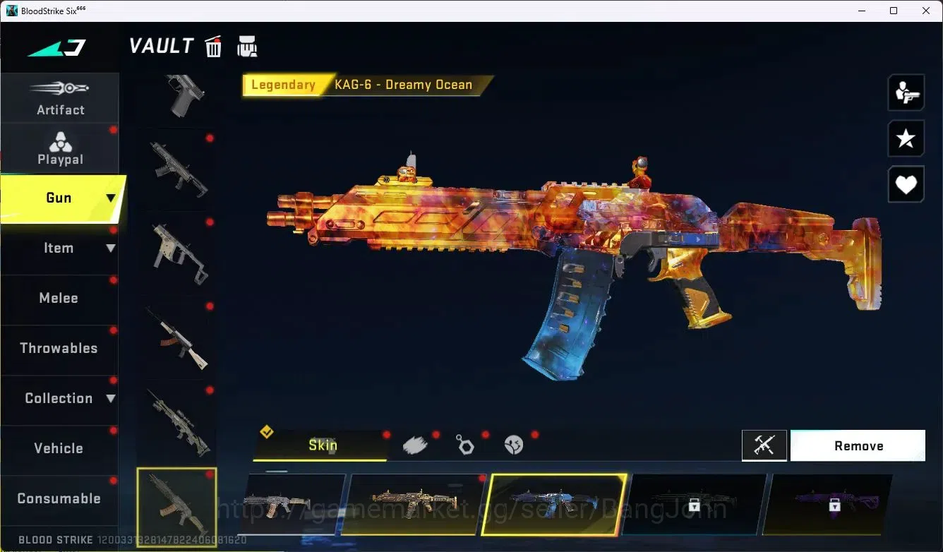 Blood Strike Accounts ASIA | ETERNAL: Desert Eagle-Scorpius |4 Collab Gu image 7