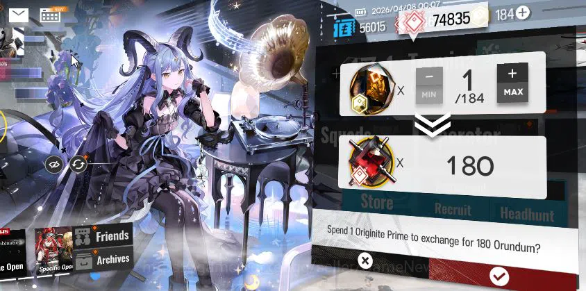 Arknights Accounts High-End Lv 82|231 OP+18 Skin|74k Oru+Collab Ave Mujicca|11 Limited|Wisadel,Sakikio,Kirin 3