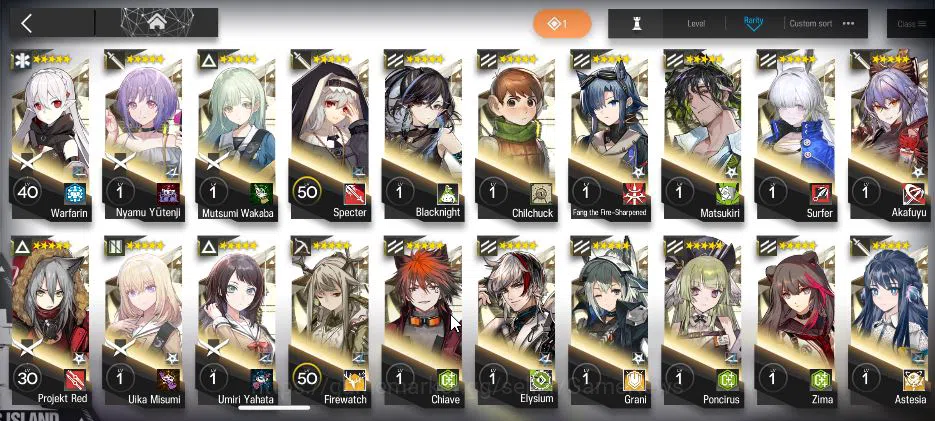Arknights Accounts High-End Lv 82|231 OP+18 Skin|74k Oru+Collab Ave Mujicca|11 Limited|Wisadel,Sakikio,Kirin 9