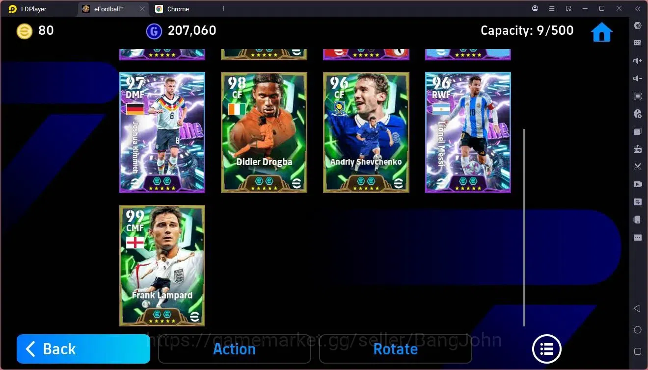 eFootball Accounts Mobile |PW 3081|Epic Gerrard,Drogba,Shvechenko,Lam image 4