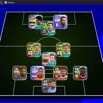 eFootball High-End Mobile |PW 3081|Epic Gerrard,Drogba,Shvechenko,Lam image 1