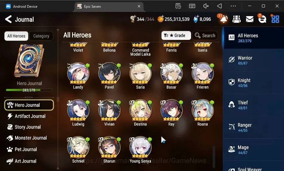 Epic Seven Accounts ASIA|37 ML[Notos,SN Yulha,LOTScales,BArunka,Etc]+I image 17