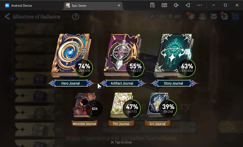 Epic Seven Accounts ASIA|37 ML[Notos,SN Yulha,LOTScales,BArunka,Etc]+I image 4