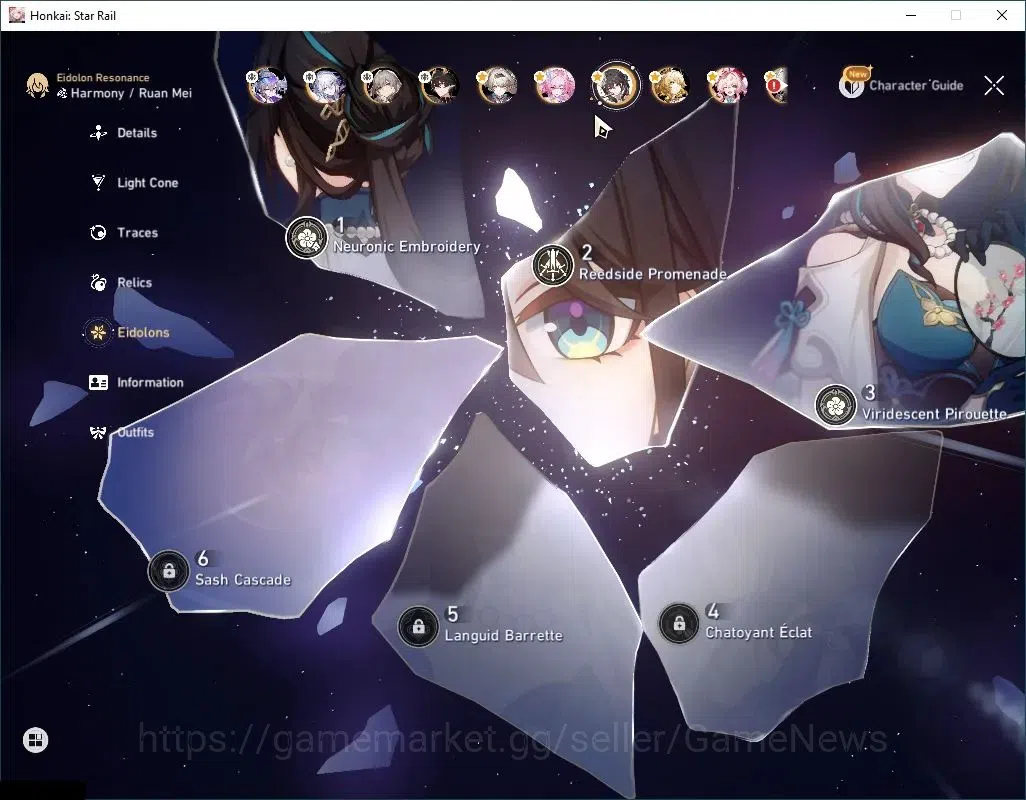 Honkai Star Rail Accounts EU|TL 67|All Server|Free GI & ZZZ|13 Limited|Jingl image 19
