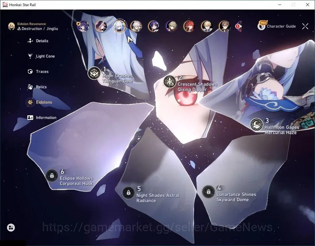 Honkai Star Rail Accounts EU|TL 67|All Server|Free GI & ZZZ|13 Limited|Jingl image 6