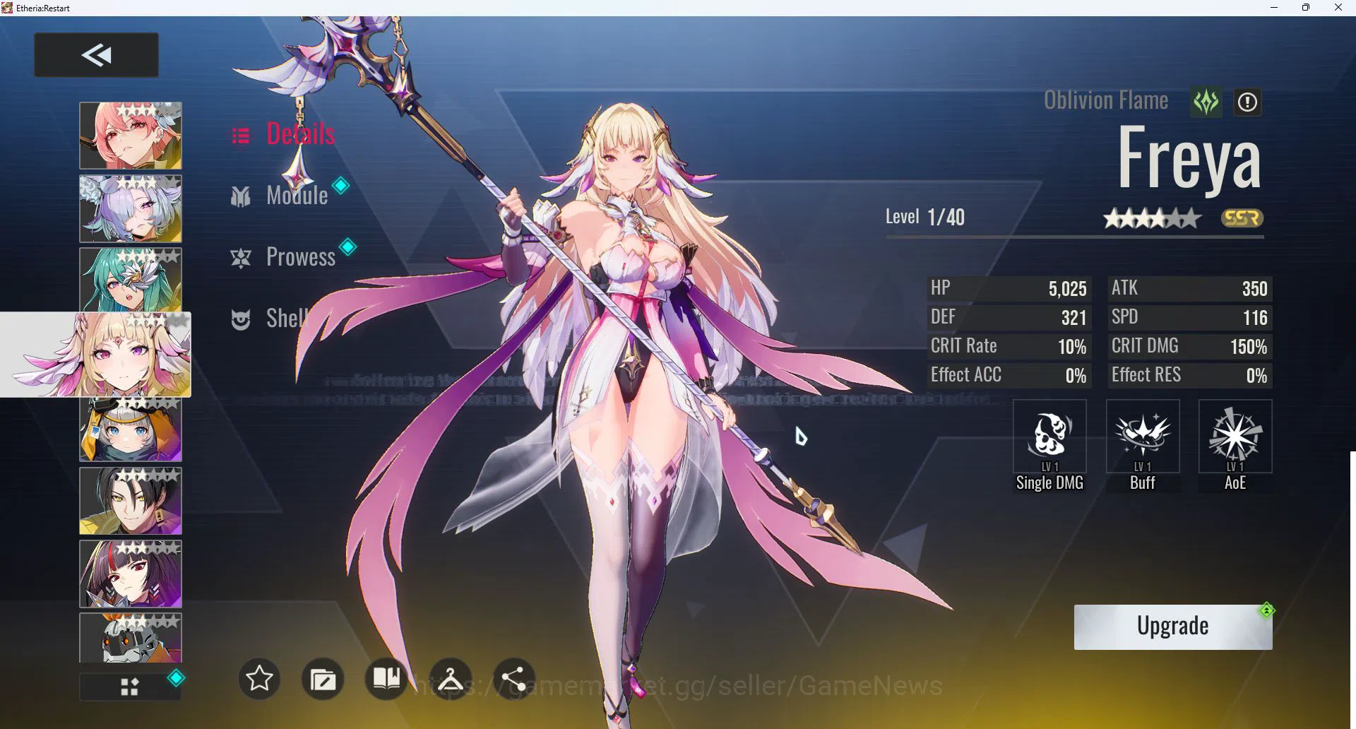 Etheria: Restart Accounts [Sv Global-S4]Starte 4SSR (Lian,Xiada,Lingluo,Frey image 12