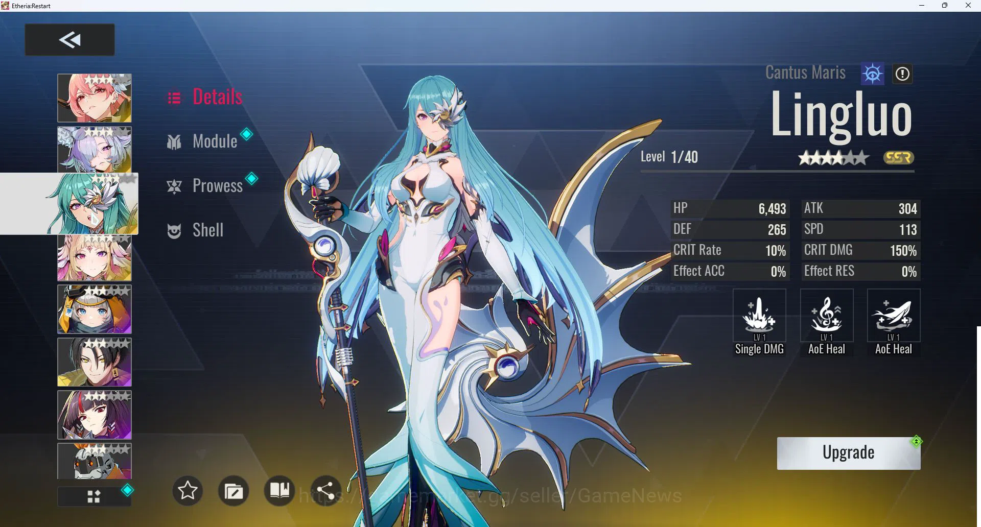 Etheria: Restart Accounts [Sv Global-S4]Starte 4SSR (Lian,Xiada,Lingluo,Frey image 13