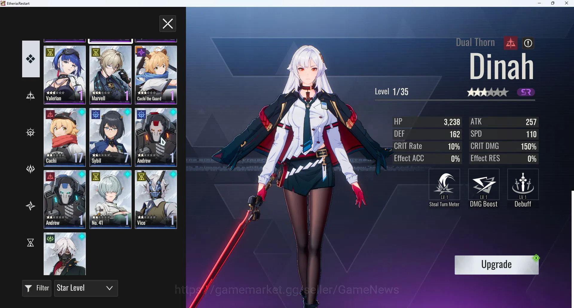 Etheria: Restart Accounts [Sv Global-S4]Starte 4SSR (Lian,Xiada,Lingluo,Frey image 8