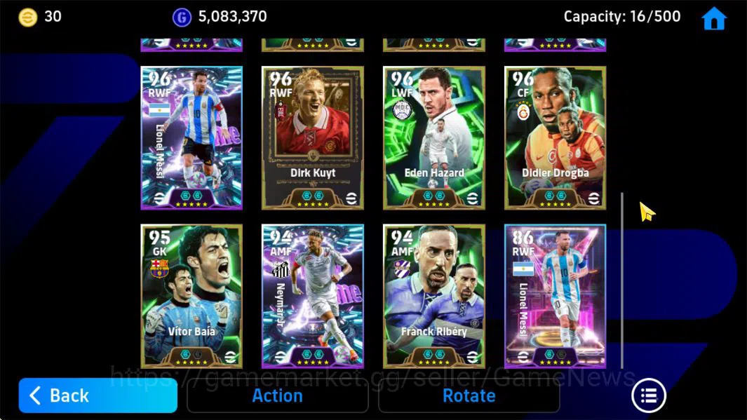 eFootball Accounts Mobile| [BigTime Mohamed Salah Momentum Dribbling] image 7