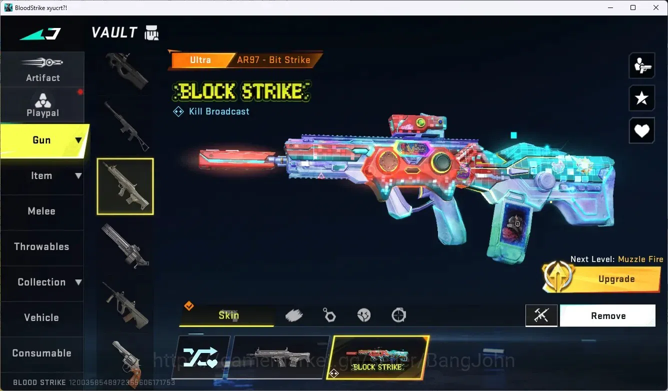 Blood Strike Accounts ASIA | 2 TR: MCX - The Worst Future | 2 ULTRA GUN/ image 3