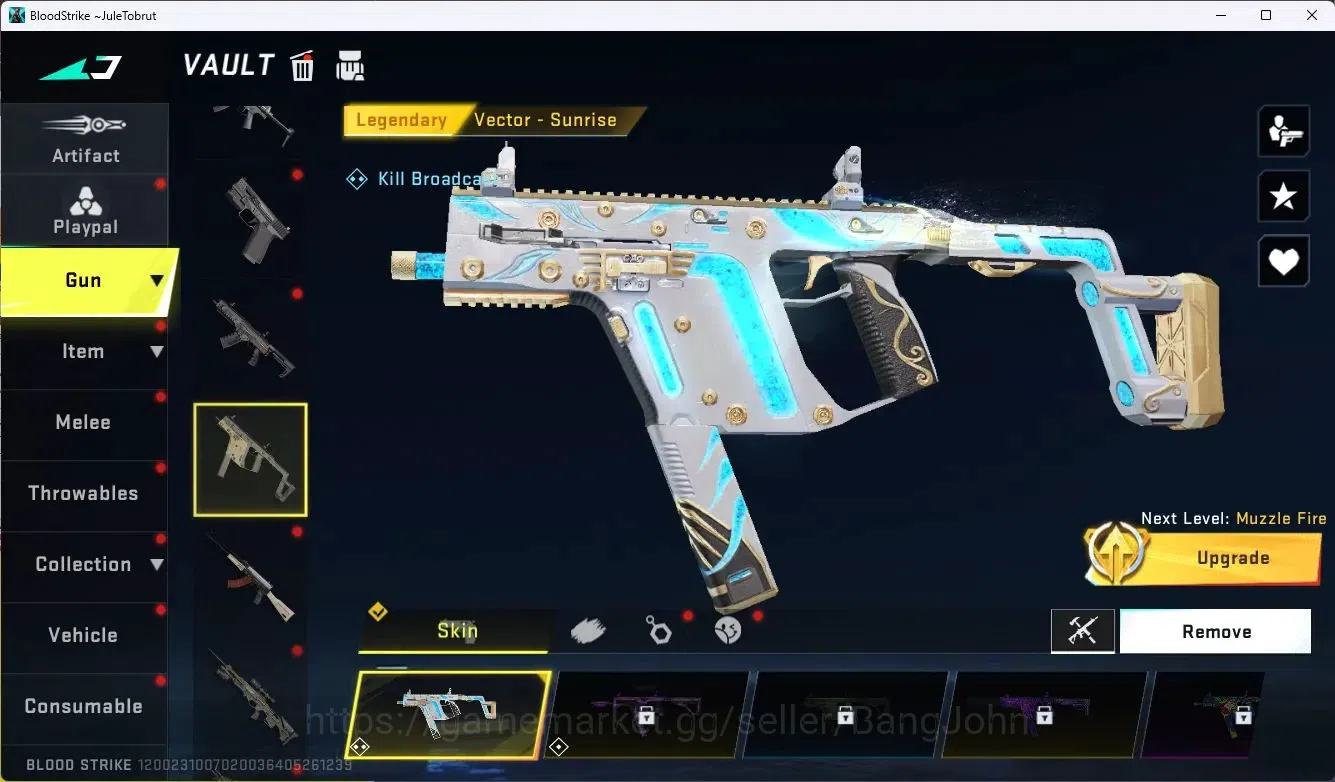 Blood Strike Accounts Asia | Eternal Desert Eagle - Scorpius | 4 Legenda image 3