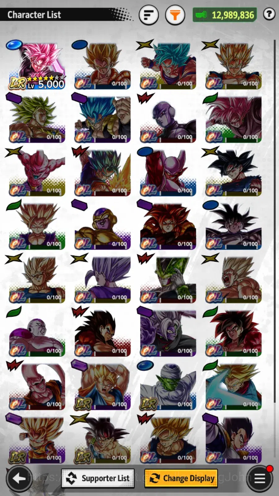 Dragon Ball Legends Accounts Android|Lvl 148|12.9M Total Power|680 CC|1 LEGEND image 8