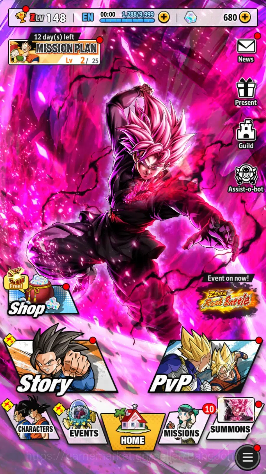 Dragon Ball Legends Accounts Android|Lvl 148|12.9M Total Power|680 CC|1 LEGEND image 9
