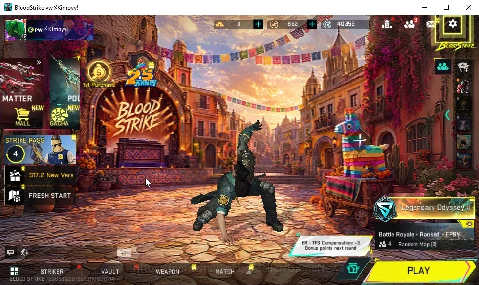 Blood Strike Accounts Collab Skin Asia|Collab SDS(Kar98k,AK47),3 Ultra(Ethan,AUG,MCX),8 Legendary|1 Limited Meele|2 1