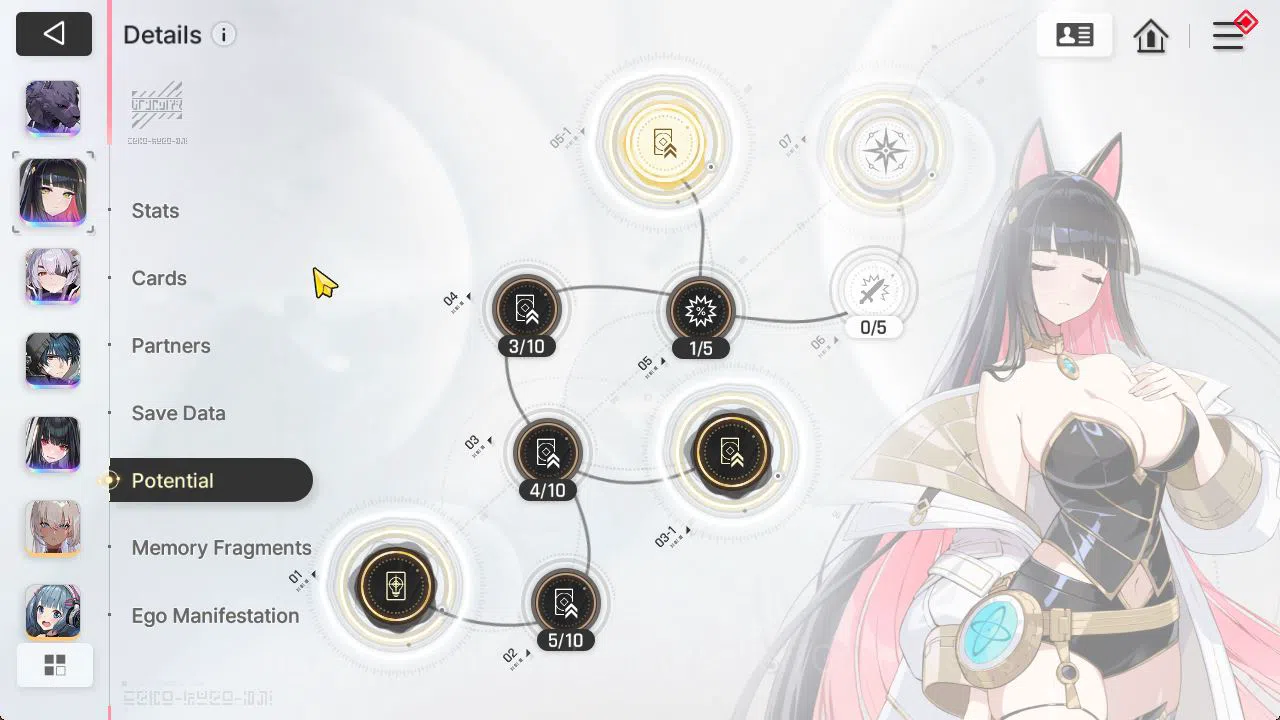 Chaos Zero Nightmare Accounts GLOBAL Lv 43|5 SSR[Rita,Khalipe,RinM1,Luke,HugoM1]+9 SR [MikaM6,BerylM6,NiaM6,Etc]+12 SR 9