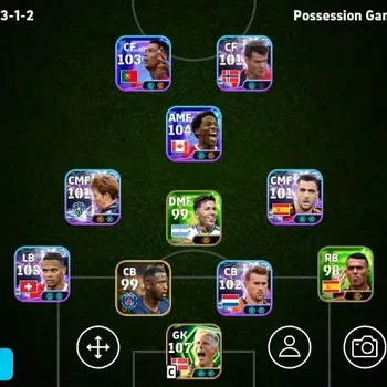 eFootball Accounts Legends & Iconic Players Mobile|PW 3139|Peter Schmeichel Epic,Jonathan David ShowT,Cristiano Ronaldo