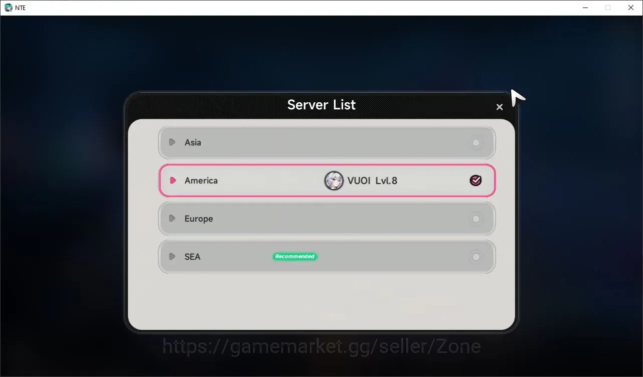 Neverness to Everness Accounts NA | Starter HL 8 | MC Female|1 Limited Blackbird,+Baicang) |MC fimale| TakeMail Check SS 1