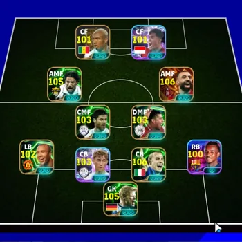 eFootball Accounts Meta Player Android|Power 3183|BigTime Mohamed Salah|11 Epic Fabio Cannavaro,Alessandro Del Piero,Oliver