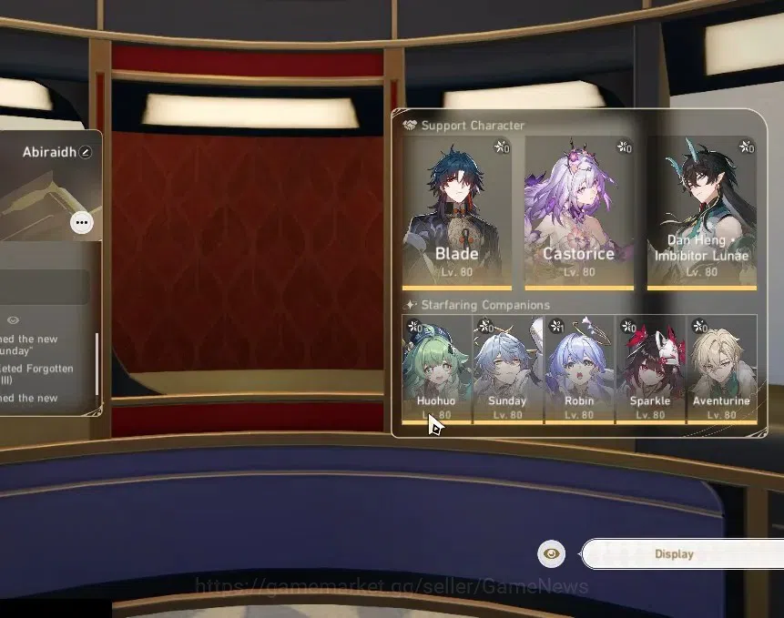 Honkai Star Rail Accounts Asia|TL 70|11 Limited|[Castorice,Huohuo,Robin,Dani image 2