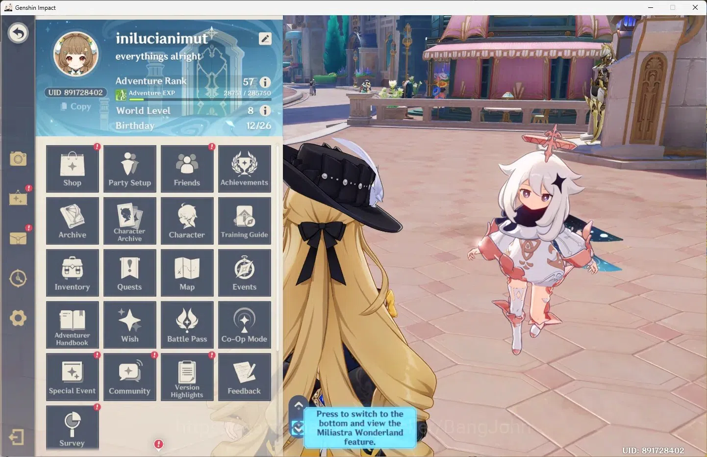 Genshin Impact Accounts Starter ASIA|AR57|9 Limit+ 1 Sign 1