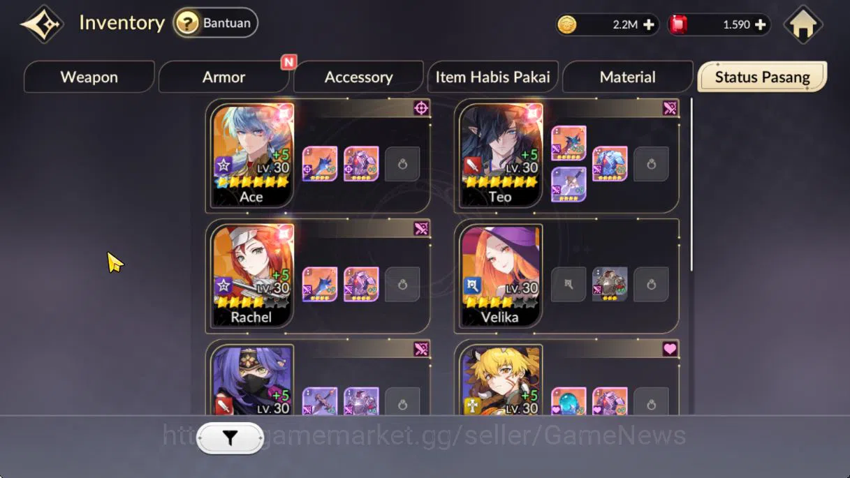 Seven Knights Re:Birth Accounts [Re:BIRTH] Global |4 Legendary|3 Special (Teo, Ace image 2