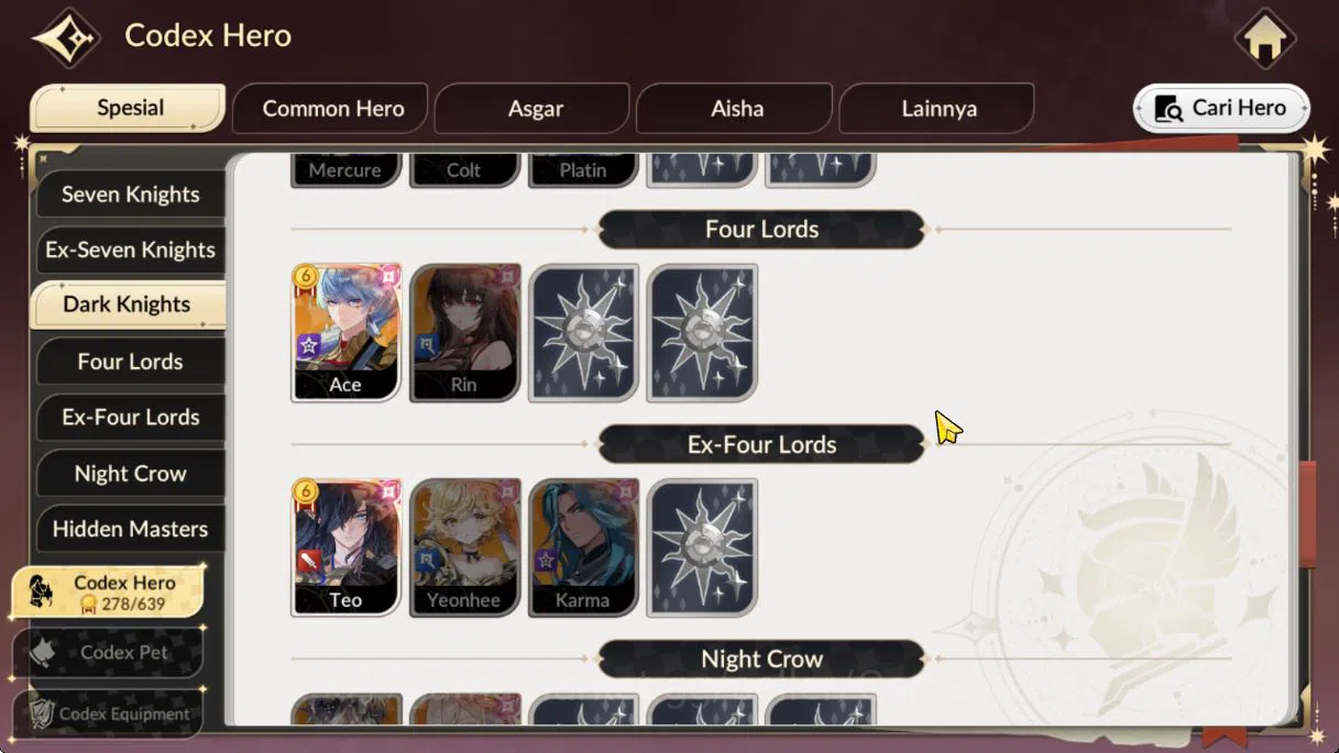 Seven Knights Re:Birth Accounts [Re:BIRTH] Global |4 Legendary|3 Special (Teo, Ace image 7