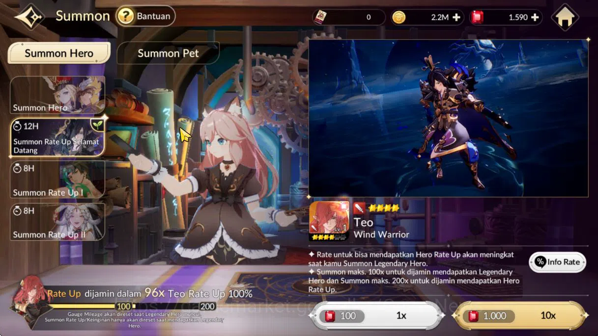 Seven Knights Re:Birth Accounts [Re:BIRTH] Global |4 Legendary|3 Special (Teo, Ace image 8