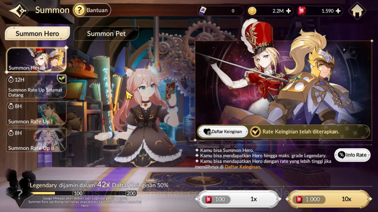 Seven Knights Re:Birth Accounts [Re:BIRTH] Global |4 Legendary|3 Special (Teo, Ace image 9