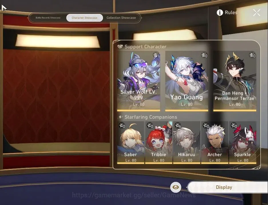 Honkai Star Rail Accounts Others Asia|TL 70|12 Limited|(SW LV999,Saber)+Sign Phainon,Tribbie,Yao Guang,Huohuo,DH 2