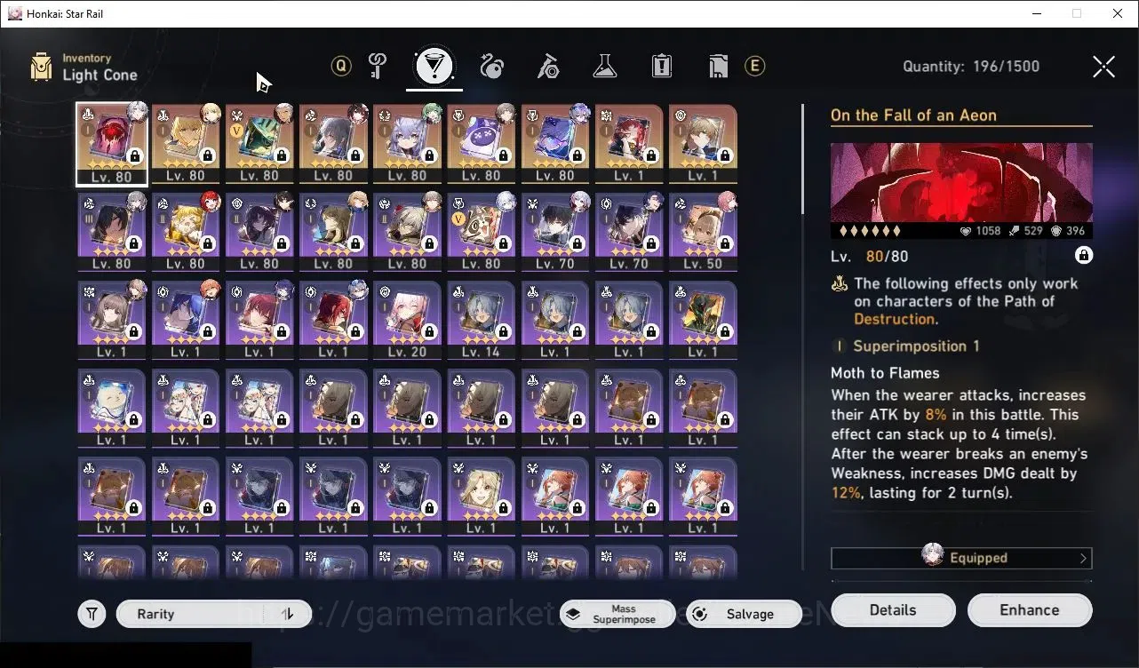 Honkai Star Rail Accounts Others Asia|TL 70|12 Limited|(SW LV999,Saber)+Sign Phainon,Tribbie,Yao Guang,Huohuo,DH 6