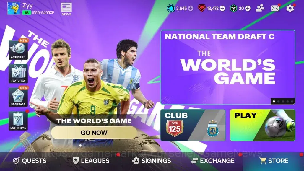 EA SPORTS FC Mobile Accounts OVR 125/112B Value|242M Gold+13K Gems|18 Max EVO|M image 1