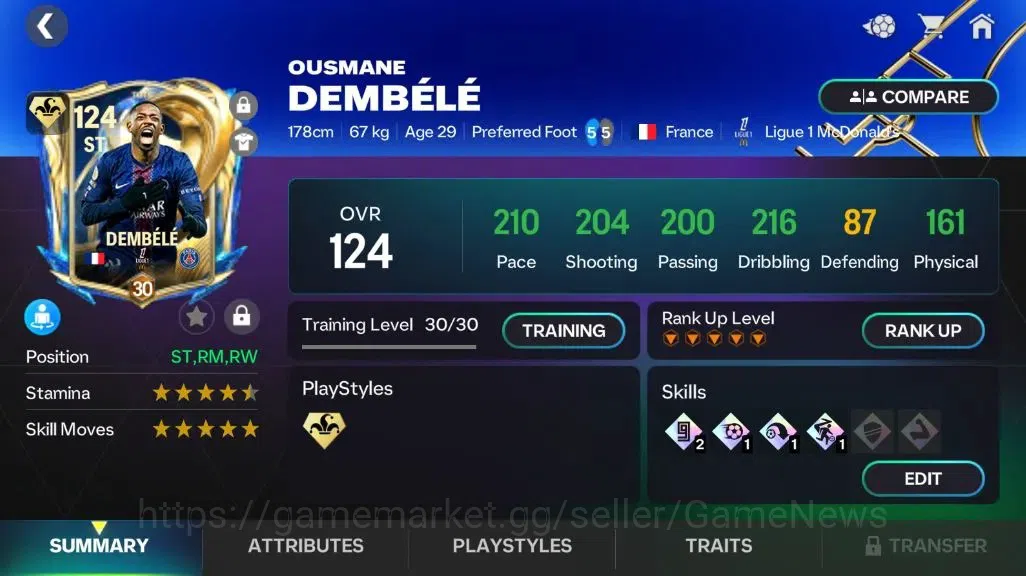 EA SPORTS FC Mobile Accounts OVR 125/112B Value|242M Gold+13K Gems|18 Max EVO|M image 10