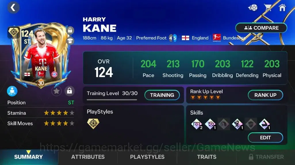EA SPORTS FC Mobile Accounts OVR 125/112B Value|242M Gold+13K Gems|18 Max EVO|M image 12