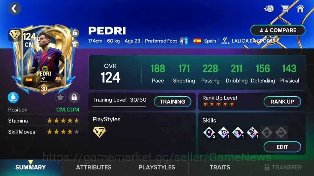 EA SPORTS FC Mobile Accounts OVR 125/112B Value|242M Gold+13K Gems|18 Max EVO|M image 13