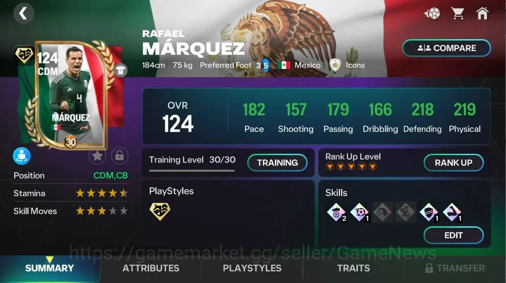 EA SPORTS FC Mobile Accounts OVR 125/112B Value|242M Gold+13K Gems|18 Max EVO|M image 15
