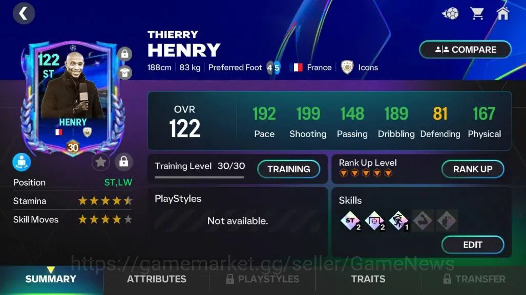 EA SPORTS FC Mobile Accounts OVR 125/112B Value|242M Gold+13K Gems|18 Max EVO|M image 20