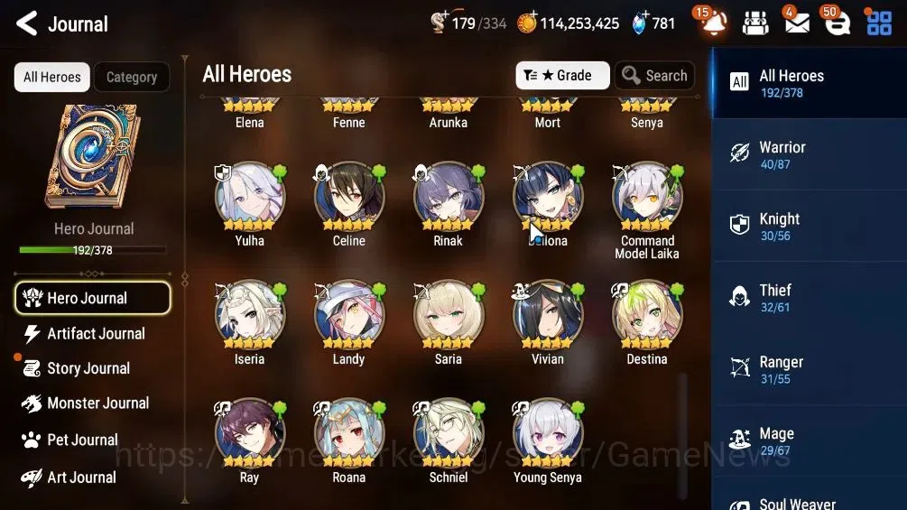 Epic Seven Accounts High-End GLOBAL UNVerif|16 ML(LOTScales,NM Luna,Har Setti,Etc)+Setsuka,PFByblis|AUTO ALL Hunt|SPD 292 10