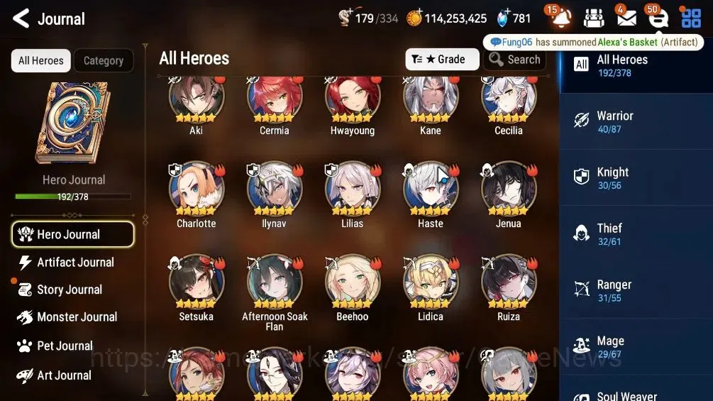 Epic Seven Accounts High-End GLOBAL UNVerif|16 ML(LOTScales,NM Luna,Har Setti,Etc)+Setsuka,PFByblis|AUTO ALL Hunt|SPD 292 7