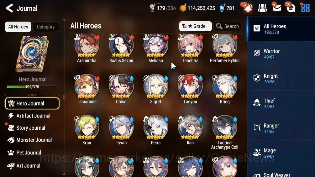 Epic Seven Accounts High-End GLOBAL UNVerif|16 ML(LOTScales,NM Luna,Har Setti,Etc)+Setsuka,PFByblis|AUTO ALL Hunt|SPD 292 8