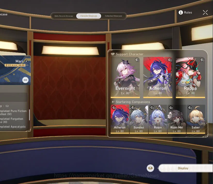 Honkai Star Rail Accounts ASIA|TL 70|1 GCS|19 Limited|[Yao Guang,Chiper,Rapp image 15